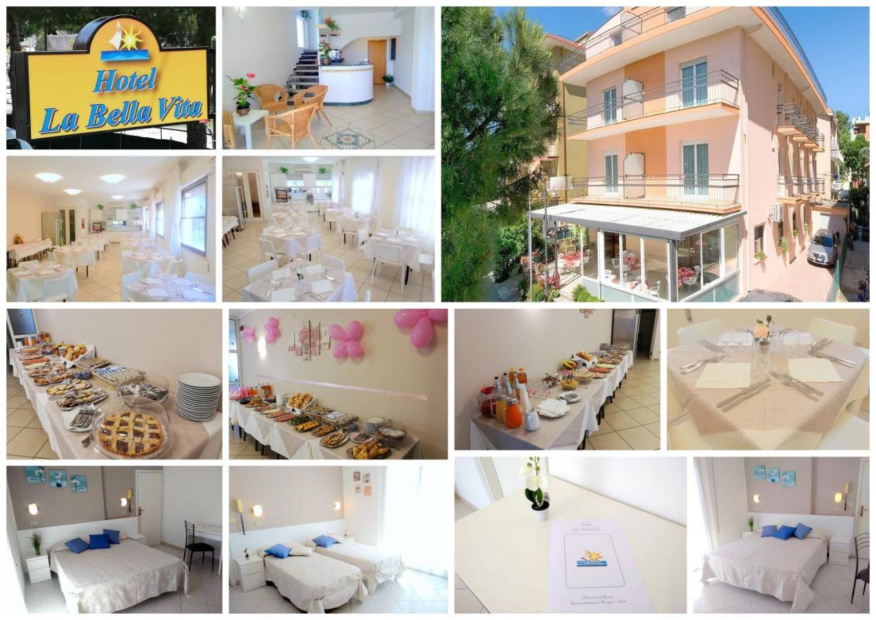 Hotel La Bella Vita Rimini Eksteriør billede